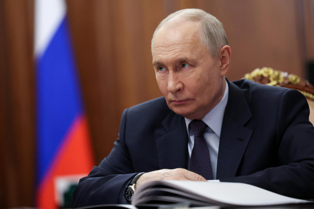 Rusk&yacute; prezident Vladimir Putin. FOTO: Reuters