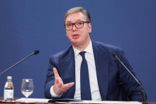 Srbsk&yacute; prezident Aleksandar Vucic. FOTO: REUTERS