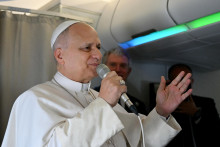 P&aacute;pež Lev XIV. FOTO: REUTERS