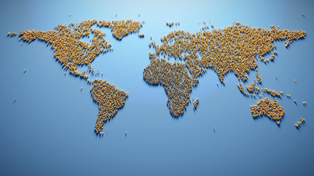 S&uacute;časn&aacute; popul&aacute;cia Zeme je približne 8,3 miliardy.