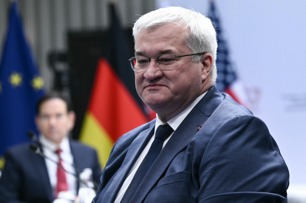 Na sn&iacute;mke ukrajinsk&yacute; minister zahraničn&yacute;ch vec&iacute; Andrij Sybiha. FOTO: TASR/AP