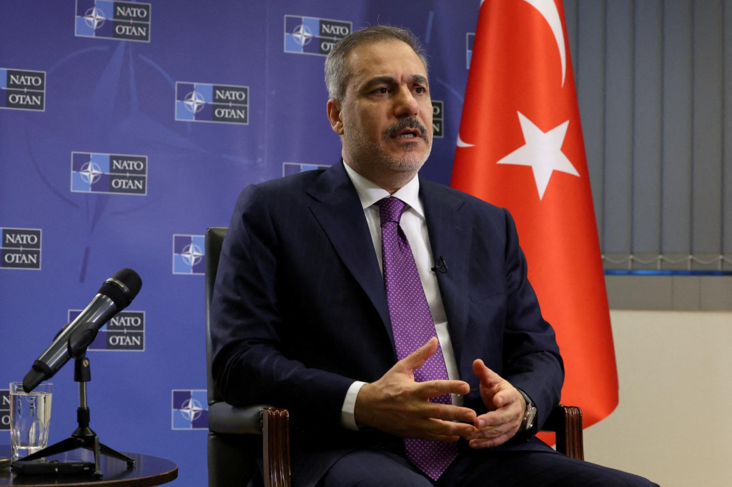 Tureck&yacute; minister zahraničn&yacute;ch vec&iacute; Hakan Fidan. FOTO: REUTERS
