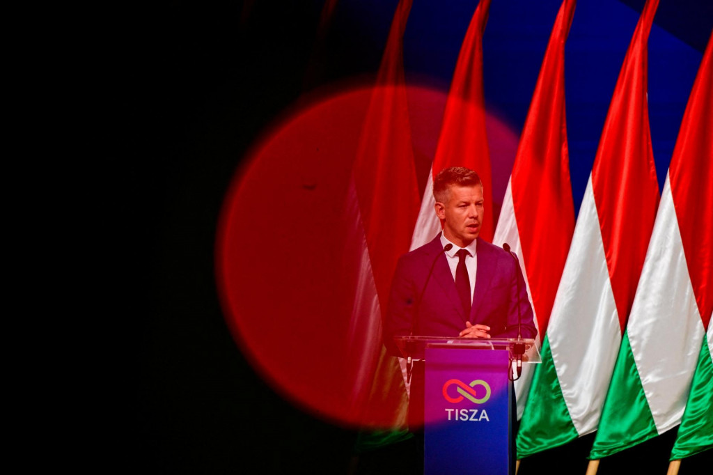 Peter Magyar. FOTO: REUTERS