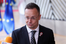 Končiaci &scaron;&eacute;f maďarskej diplomacie P&eacute;ter Szijj&aacute;rt&oacute;. FOTO: REUTERS