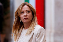 Talianska premi&eacute;rka Giorgia Meloniov&aacute;. FOTO: Reuters