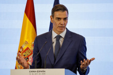 &Scaron;panielsky premi&eacute;r Pedro S&aacute;nchez. FOTO: Reuters