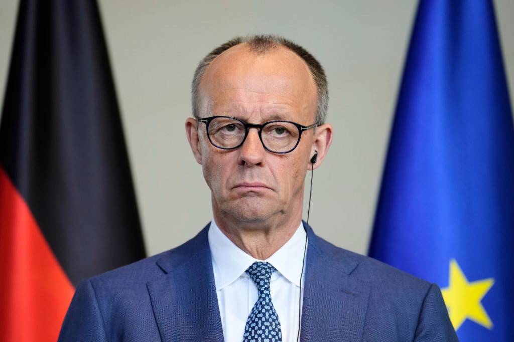 Nemeck&yacute; kancel&aacute;r Friedrich Merz. FOTO: TASR/AP