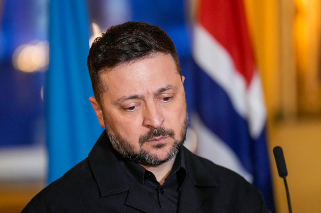 Ukrajinsk&yacute; prezident Volodymyr Zelenskyj. FOTO: TASR/AP