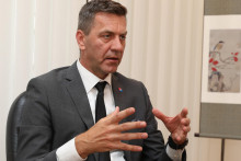 Rastislav Podhorec - Gener&aacute;lny riaditeľ Eximbanky. FOTO: HN/Peter Mayer