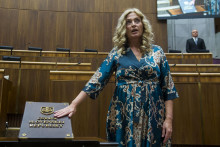 Andrea Turčanov&aacute; (KDH). FOTO: TASR/Jakub Kotian