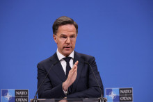 Gener&aacute;lny tajomn&iacute;k NATO Mark Rutte. FOTO: Reuters