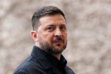 Ukrajinsk&yacute; prezident Volodymyr Zelenskyj. FOTO: TASR/AP