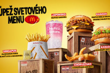 L&uacute;pež svetov&eacute;ho menu od McDonalds