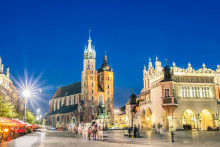Hlavn&eacute; n&aacute;mestie v Krakove. FOTO: Dreamstime