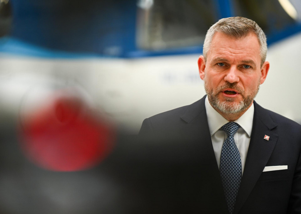 Na sn&iacute;mke prezident Peter Pellegrini. FOTO: TASR/Martin Medňansk&yacute;