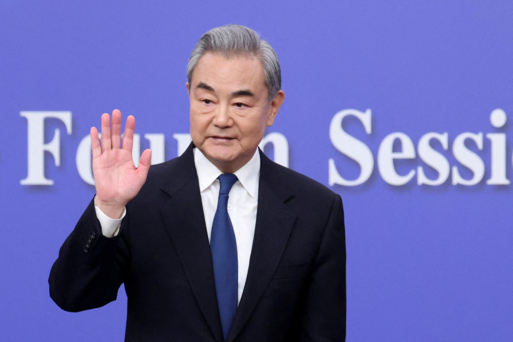Č&iacute;nsky minister zahraničn&yacute;ch vec&iacute; Wang I.  FOTO: Reuters
