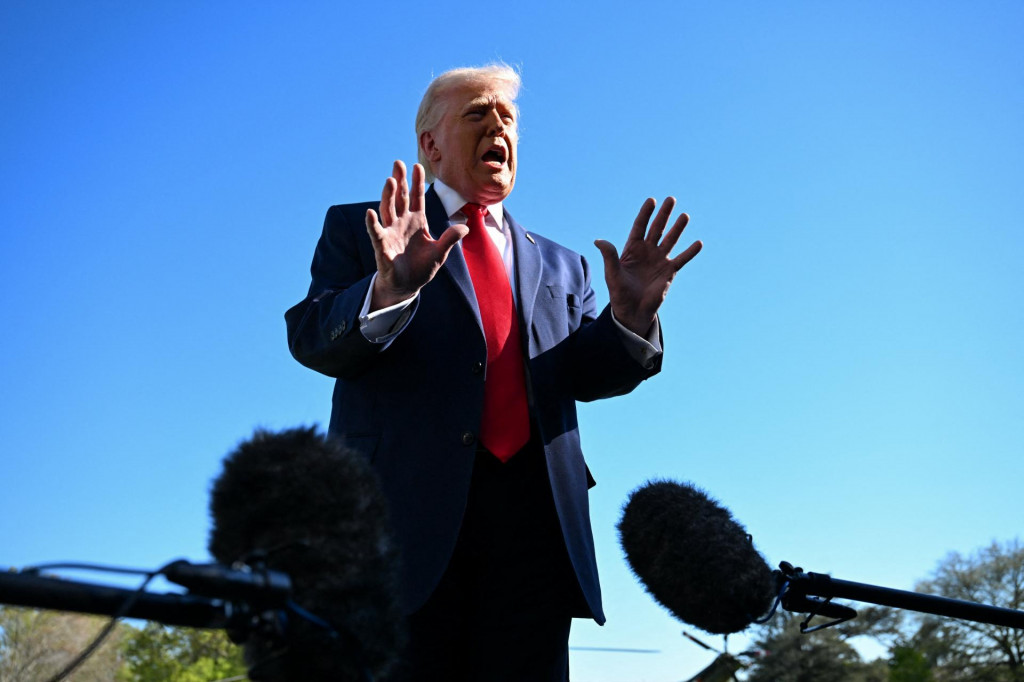 Na sn&iacute;mke americk&yacute; prezident Donald Trump. FOTO: Reuters
