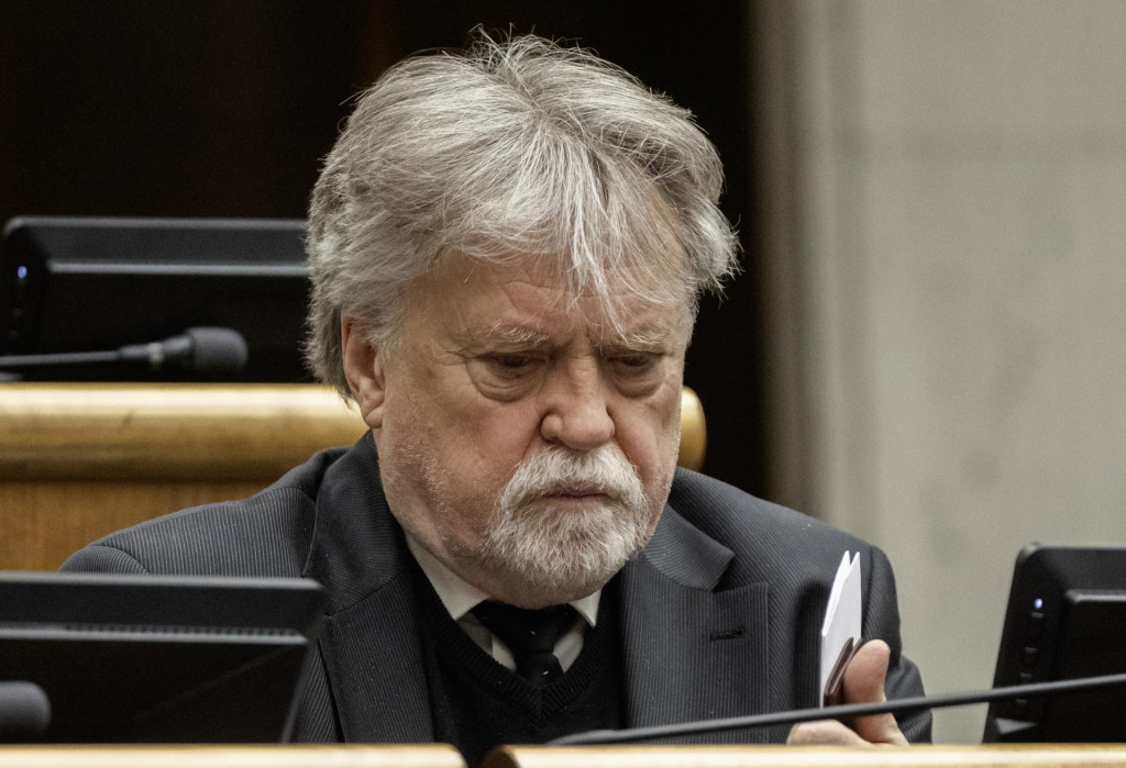 Poslanec parlamentu Du&scaron;an Jarjabek (Smer-SD). FOTO: TASR/Martin Baumann