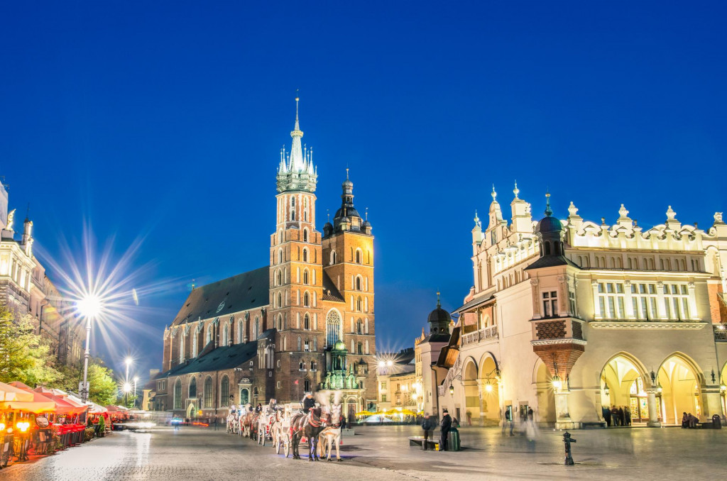 Hlavn&eacute; n&aacute;mestie v Krakove. FOTO: Dreamstime
