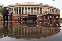 Parlament v Indii. FOTO: Reuters