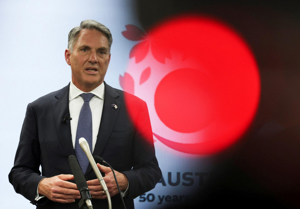 Austr&aacute;lsky minister obrany Richard Marles. FOTO: REUTERS