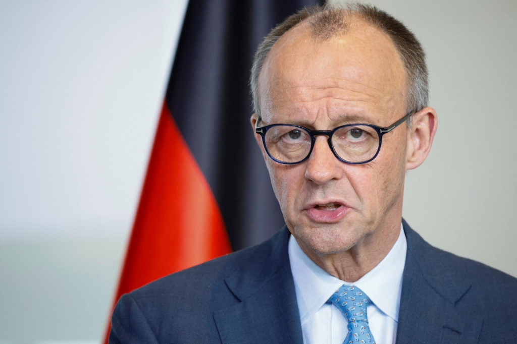 Nemeck&yacute; kancel&aacute;r Friedrich Merz. FOTO: Reuters