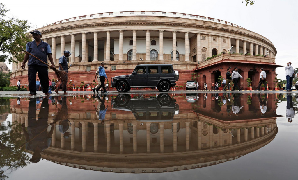 Parlament v Indii. FOTO: Reuters