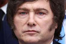 Argent&iacute;nsky prezident Javier Milei. FOTO: Reuters
