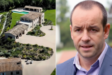Viktor Stromček m&aacute; podľa zisten&iacute; investigat&iacute;vcov vo Franc&uacute;zsku dve vily. FOTO: Arch&iacute;v HN, Facebook Igor Matovic; Kol&aacute;ž HN