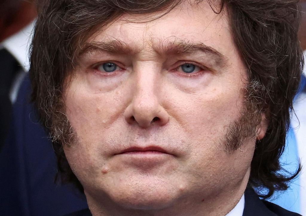 Argent&iacute;nsky prezident Javier Milei. FOTO: Reuters