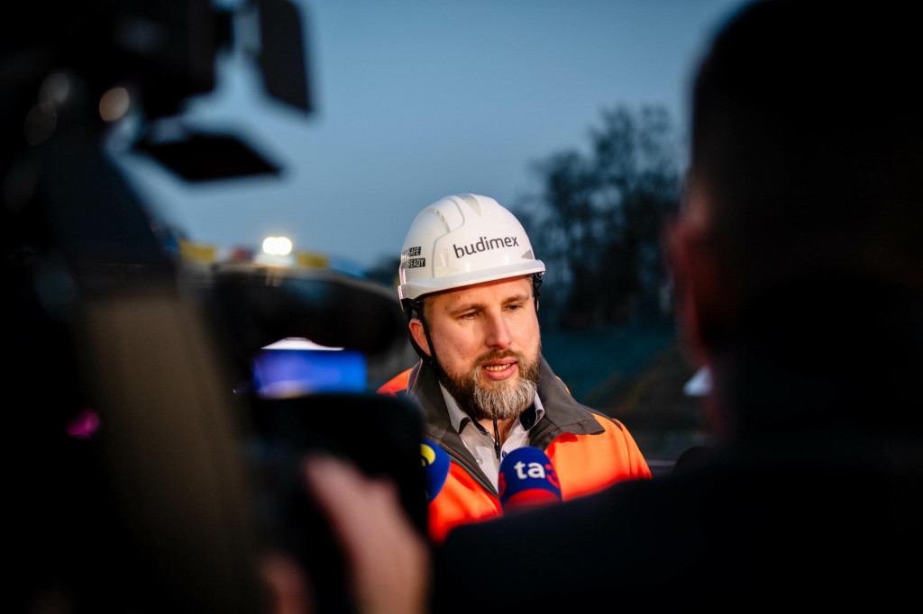 Manaž&eacute;r spoločnosti Budimex Marcin Curkowicz.

FOTO: Budimex