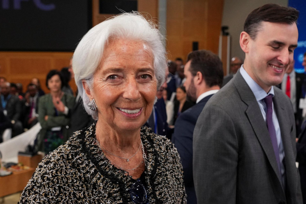 &Scaron;&eacute;fka Eur&oacute;pskej centr&aacute;lnej banky Christine Lagardov&aacute;. FOTO: REUTERS