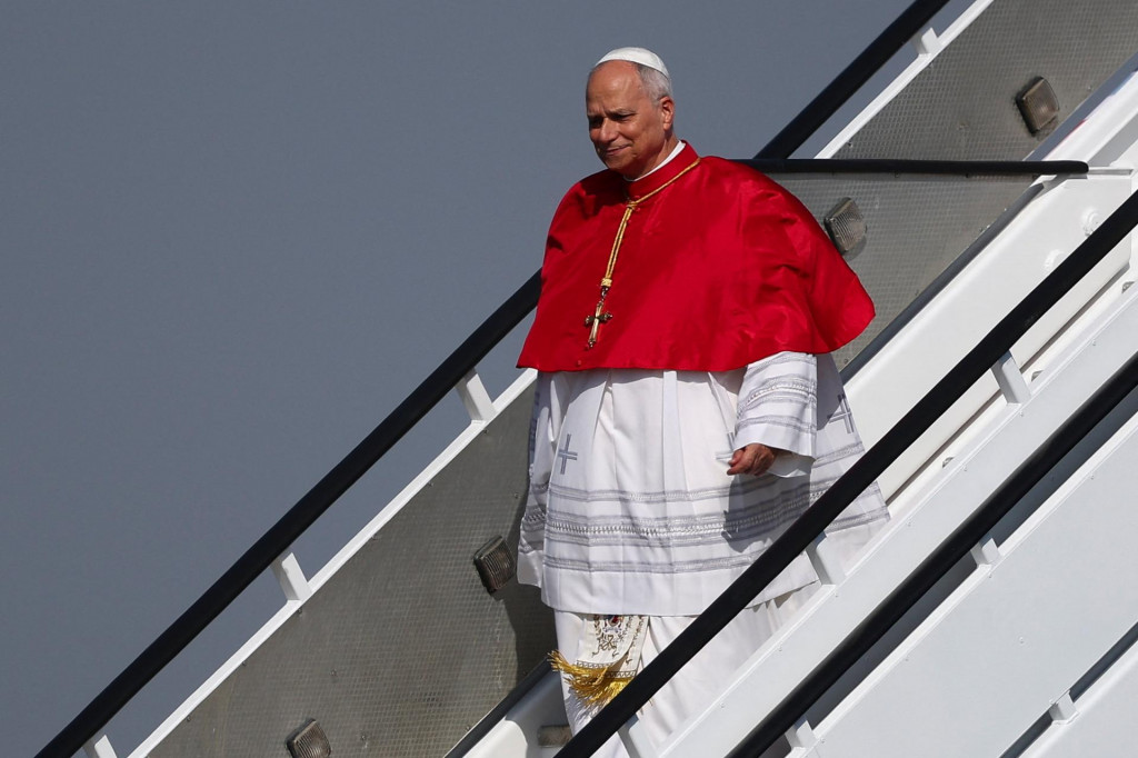 P&aacute;pež Lev XIV. FOTO: REUTERS