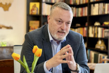 Predseda Kresťanskej &uacute;nie &ndash; Konzervat&iacute;vci Milan Krajniak. FOTO: HN/&Aacute;. Cs&eacute;pl&ouml;