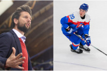 Richard Zedn&iacute;k sa vyjadril k v&yacute;konom Juraja Slafkovsk&eacute;ho FOTO: TASR/kol&aacute;ž HN