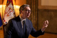 Srbsk&yacute; prezident Aleksandar Vučić. FOTO: REUTERS