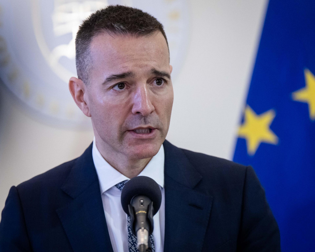 Minister &scaron;kolstva, vedy, v&yacute;skumu a ml&aacute;deže SR Tom&aacute;&scaron; Drucker (Hlas-SD). FOTO: TASR/Jakub Kotian