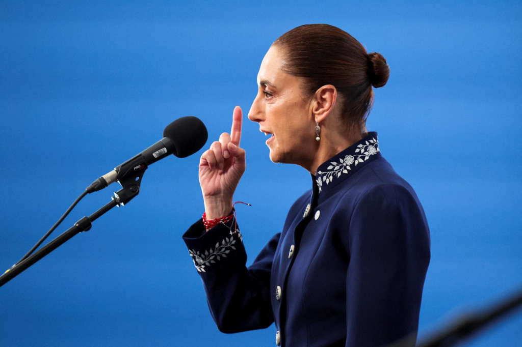 Mexick&aacute; prezidentka Claudia Sheinbaumov&aacute;. FOTO: REUTERS
