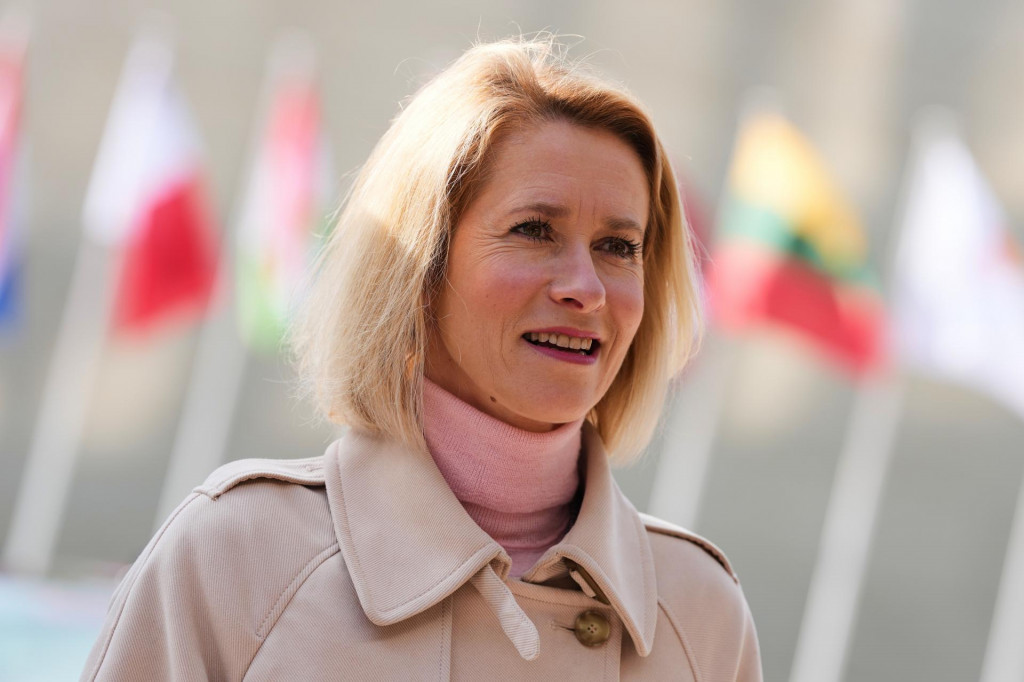 &Scaron;&eacute;fka diplomacie Eur&oacute;pskej &uacute;nie Kaja Kallasov&aacute;. FOTO: TASR/AP