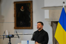 Ukrajinsk&yacute; prezident svojou vyhranenou komunik&aacute;ciou a krokmi ohľadom ropovodu Družba si sympatie v Maďarsku ani na Slovensku nez&iacute;skal. FOTO TASR/AP