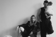 Adlea a Viktor s dc&eacute;rou Lujzou.