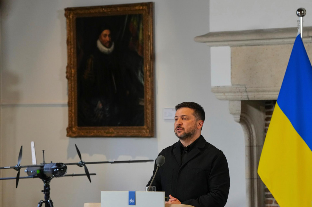 Ukrajinsk&yacute; prezident svojou vyhranenou komunik&aacute;ciou a krokmi ohľadom ropovodu Družba si sympatie v Maďarsku ani na Slovensku nez&iacute;skal. FOTO TASR/AP