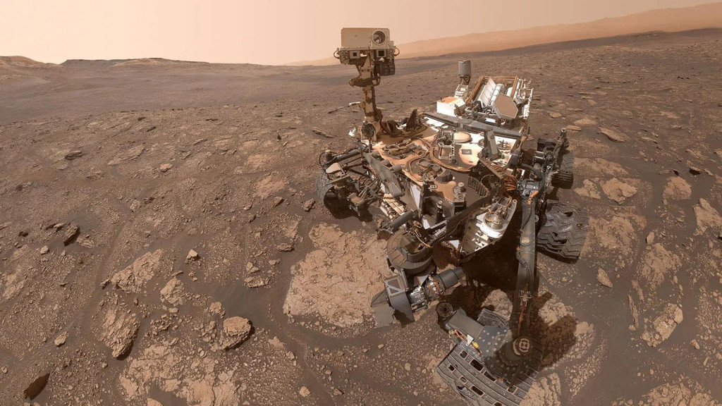 Rover Curiosity na Marse.