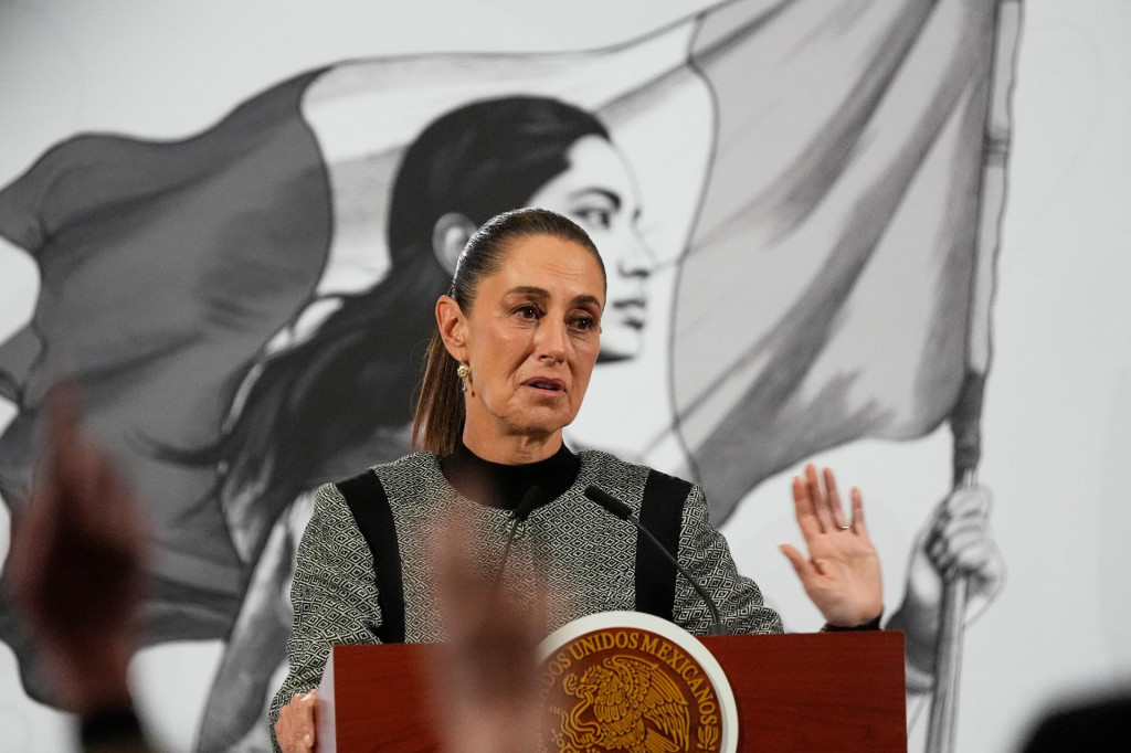 Mexick&aacute; prezidentka Claudia Sheinbaumov&aacute;. FOTO: TASR/AP