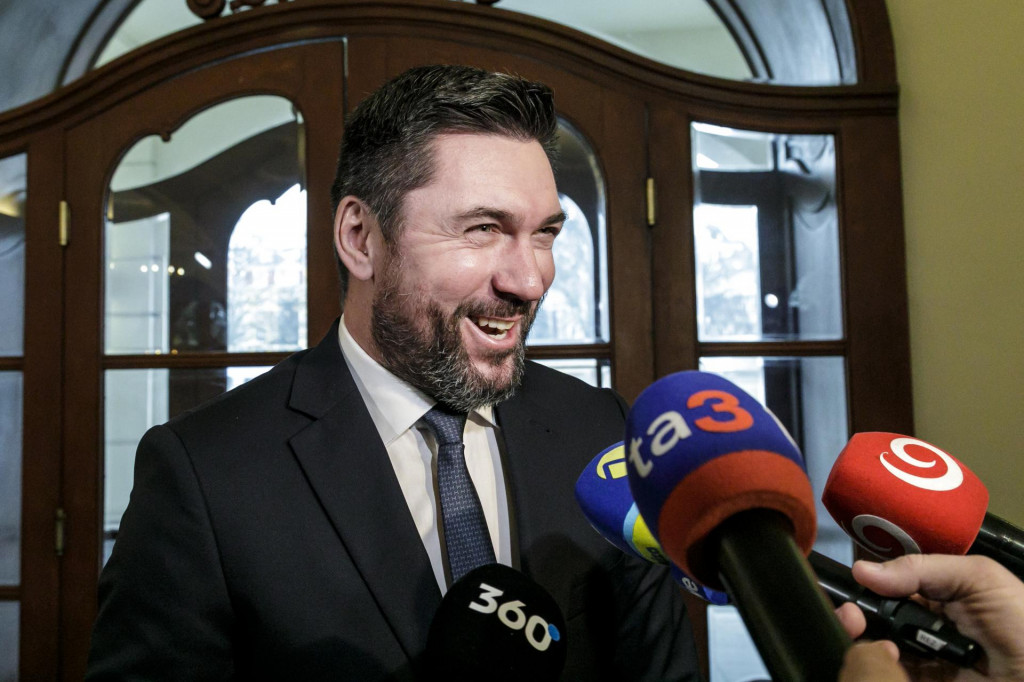 Na sn&iacute;mke minister p&ocirc;dohospod&aacute;rstva a rozvoja vidieka SR Richard Tak&aacute;č (Smer-SD). FOTO: TASR/Dano Veselsk&yacute;