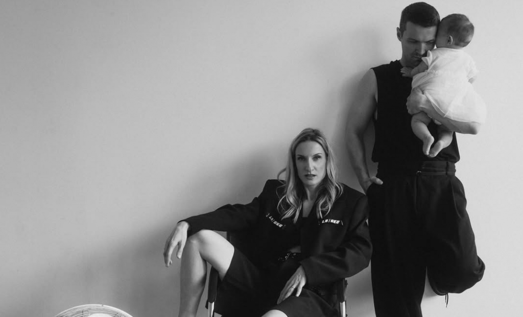 Adlea a Viktor s dc&eacute;rou Lujzou.