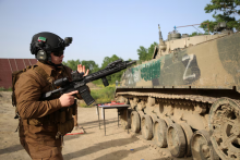 Syn čečensk&eacute;ho vodcu Ramzana Kadyrova Adam Kadyrov. FOTO: Reuters