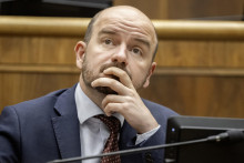 Podpredseda parlamentu Martin Dub&eacute;ci. FOTO: TASR/Martin Baumann