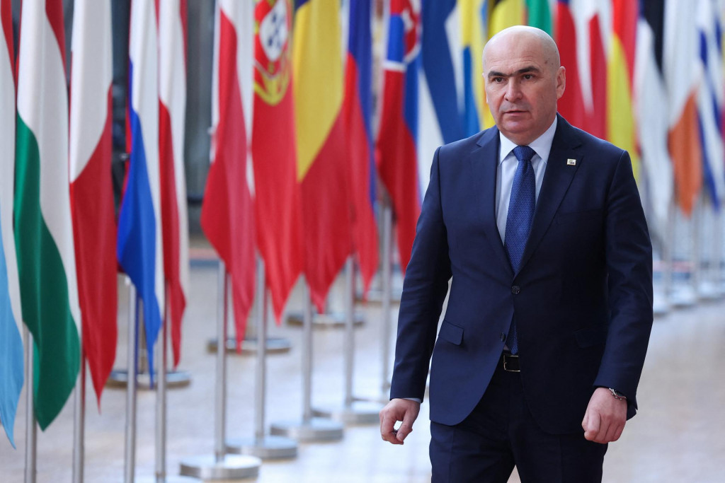 Rumunsk&yacute; premi&eacute;r Ilie Bolojan. FOTO: Reuters