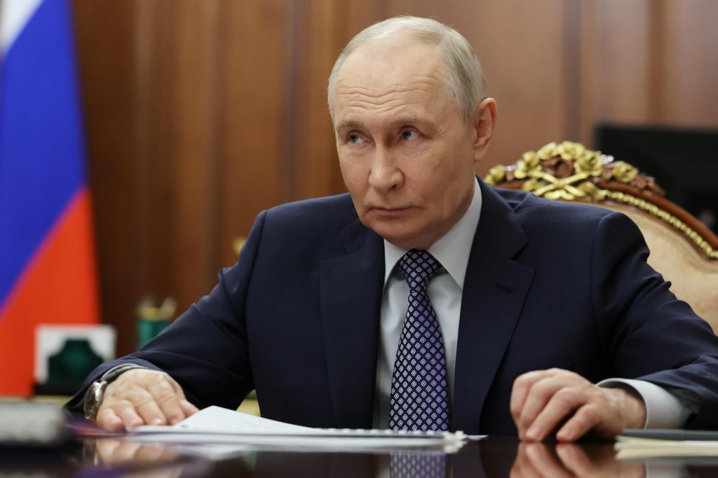 Rusk&yacute; prezident Vladimir Putin. FOTO: TASR/AP